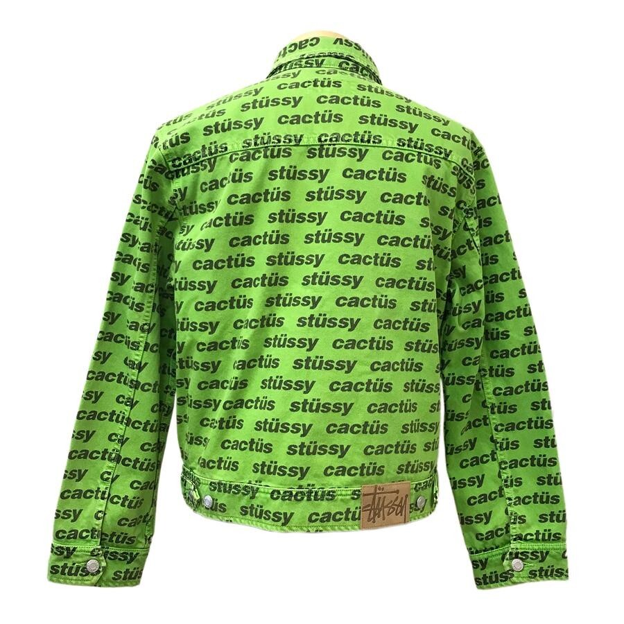 Stussy x CPFM Cactus Plant Flea Market ZIP WORK JACKET Green Stussy x CPFM Cactus Plant Flea Market ZIP WORK JACKET Green
