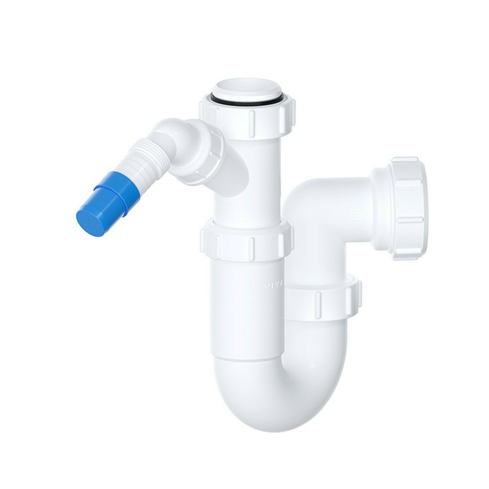 Viva 1-1/2"" 40mm WTST01 Sink Waste Single Nozzle Washing Machine Appliance Trap