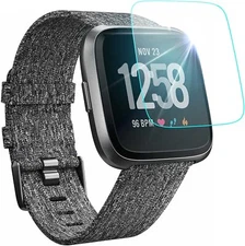 2-Pack Tempered Glass Screen Protector For Fitbit Versa Fitbit Versa Lite Watch