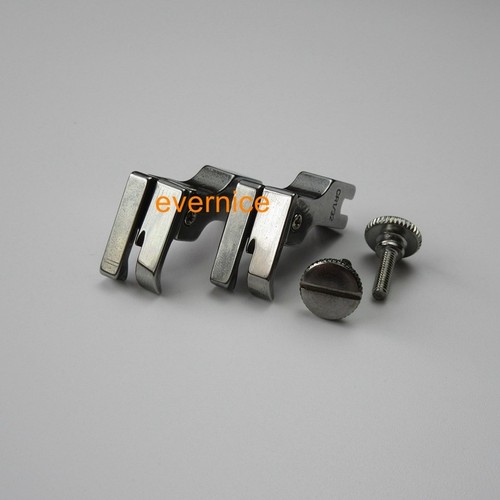 2 RIGHT SIDE EDGE GUIDE COMPENSATING FOOT for SINGER BROTHER CONSEW JUKI - Picture 2 of 5