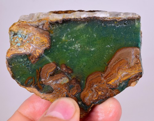 100grs GEM SILICA CHRYSOCOLLA LILY MINE PERU CHALCEDONY QUARTZ BLUE ROUGH SB193 - Picture 7 of 9