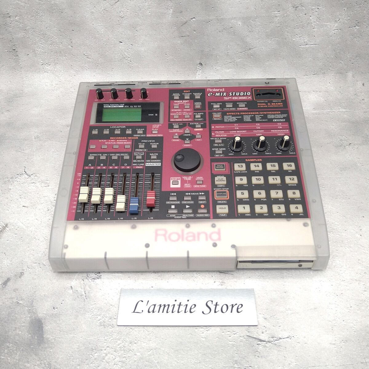 Roland SP-808EX e-Mix Studio Sampler Recorder Drum Machine