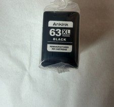 63-XL Black Ink Cartridge For HP 63XL Envy 4516 4520 4522 OfficeJet 3830 4650