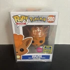 NEW Funko Pop! Pokémon - Vulpix Flocked GameStop SDCC Exclusive w/ Protector!