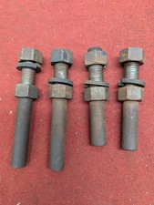 Vintage Ford Model A Radiator Splash Apron Bumper Mounts Hardware Oem Original