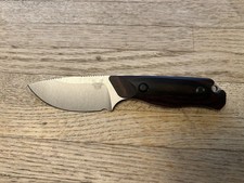 Benchmade Hidden Canyon Hunter 15017 S30V Fixed Blade Wood Handle With ULTI Clip