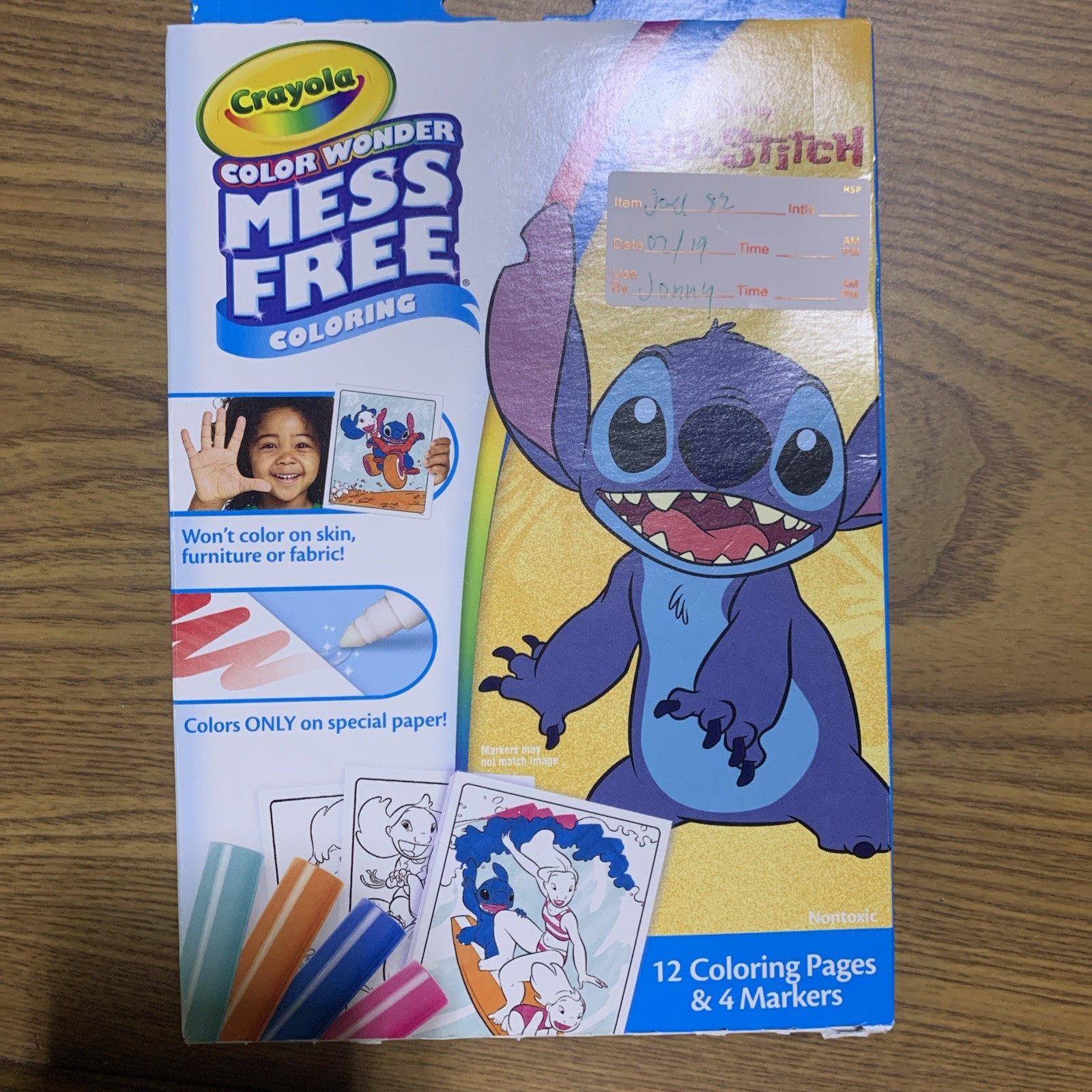 2016 Crayola Color Wonder Mess Free 30 Blank Coloring Pages 