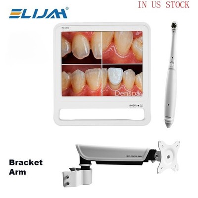 Dental Oral Endoscope Intraoral Camera USB 8 LED Real-time Video 17''+Holder+Wifi