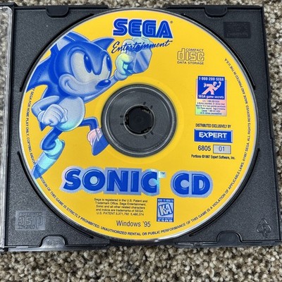 SONIC CD & Sonic & Knuckles Collection, Sega PC CD Rom Game Windows 95