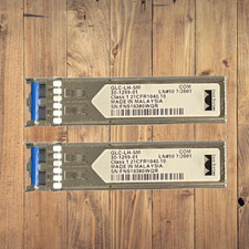 Cisco GLC-LH-SM 30-1299-01 Genuine Cisco SFP Transceiver lot of 2