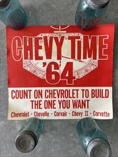 Vintage Chevy 1964 Car Poster