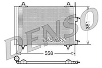 Denso Kondensator Klimaanlage DCN21015 FüR 3H 307 SW CC 3A Peugeot 3E 3B Break 1