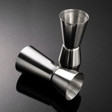 Measure Cup 25ml/50ml Jigger Single Double Shot Short Drink Spirit Cocktail Cup