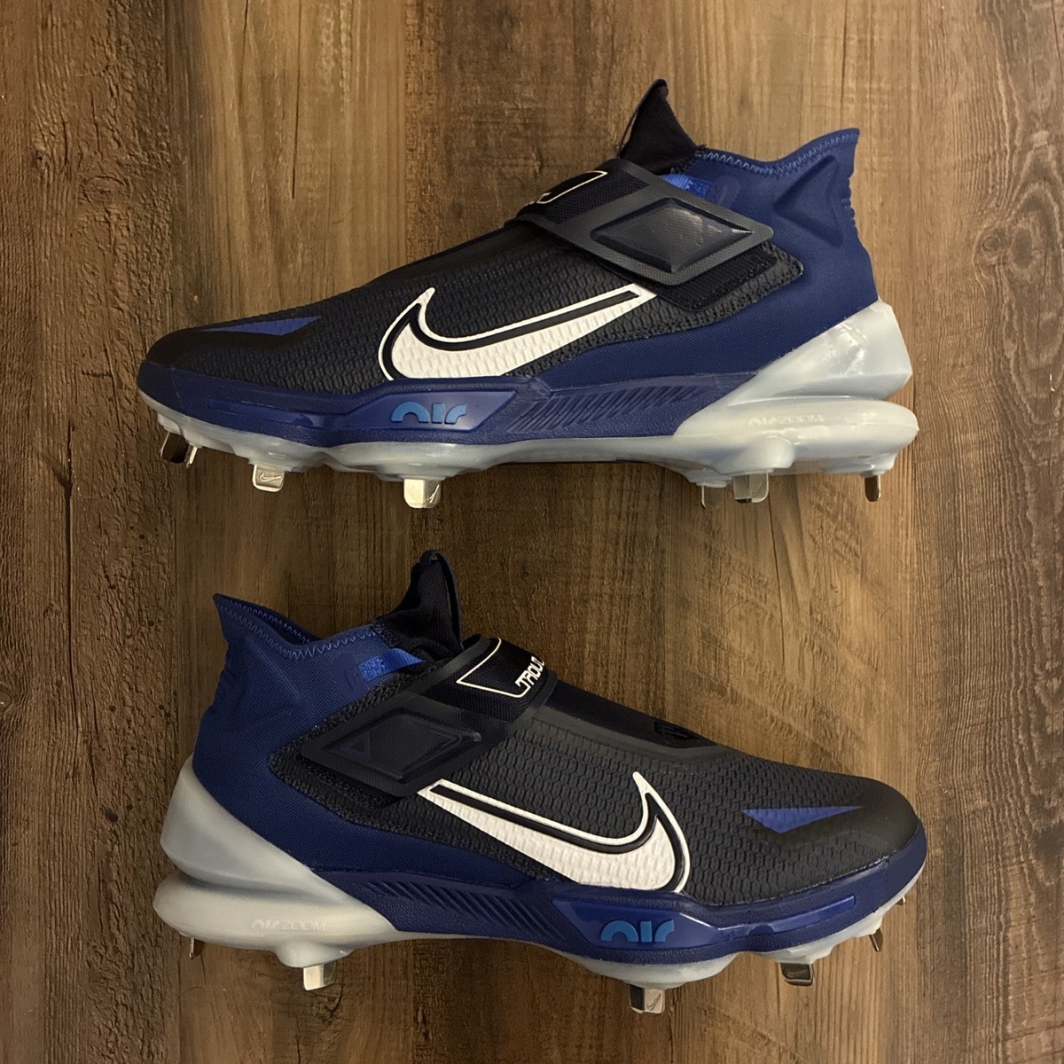 Nike Force Zoom Trout 8 Elite Men Size 12 Blue Baseball Cleats