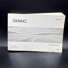 2011 Gmc Terrain Owners Manual Book Only
