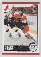 2010-11 Score French Back Simon Gagne #438 d9r