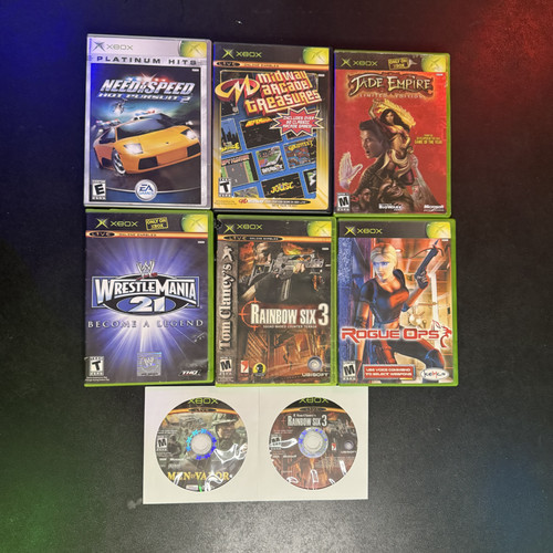 Original Xbox Games • Pick & Choose • Cleaned • Some CIB - Some Loose