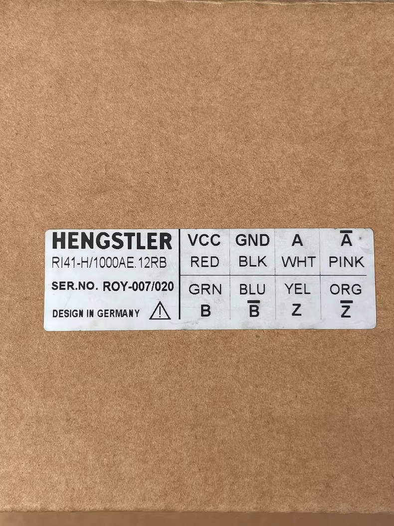 1PC NEW HENGSTLER RI41-H/1000AE.12RB encoder Shipping DHL or FedEX