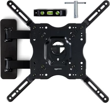 Amazon Basics Full Motion Articulating TV Monitor Wall Mount for 26" to 55" Tvs 
