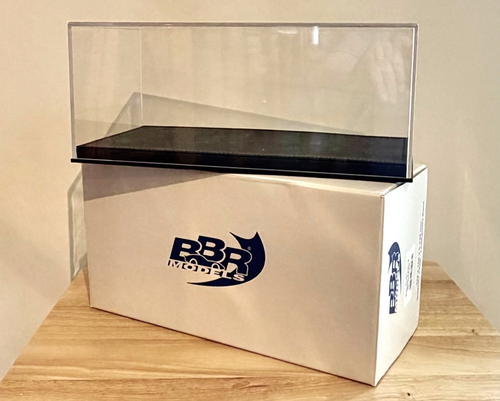 Display box / Boîte vitrine BBR 1:18 - Base similicuir noir - Not new / Occasion - Afbeelding 3 van 5