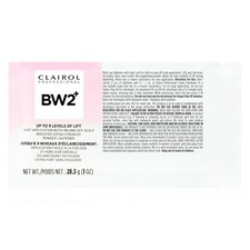 Clairol Professional BW2 Powder Lightener Packet Extra Strength 1 Oz.