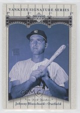 2003 Upper Deck Yankees Signature Series Johnny Blanchard #47 8d2