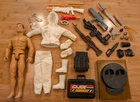 90s GI Joe Hall Of Fame 12" Lot Figure + Accessories Rare Vintage
