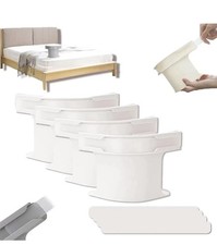 4PCS Heavy Duty Bed Sheet Corner Clips Grippers Straps Keep Sheets Tight