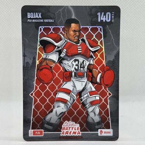 BOJAX 2026 BO JACKSON BATTLE ARENA #P-24 BRAWL BATTLEFOIL HOLO FOIL PSA PROMO