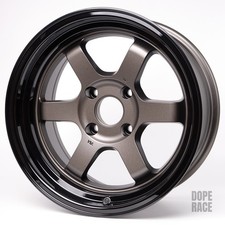 1 Rota Grid V - 16x8 0mm 4x114.3 73 Hub Gunmetal Black Lip Wheelsrims