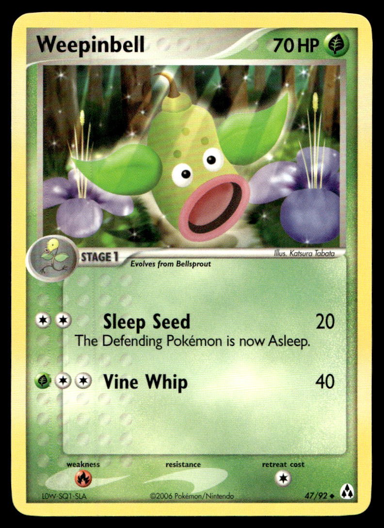 LP Weepinbell [EX Legend Maker 47/92] Uncommon Pokemon TCG