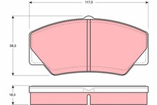 Kits de frein Ford P 100