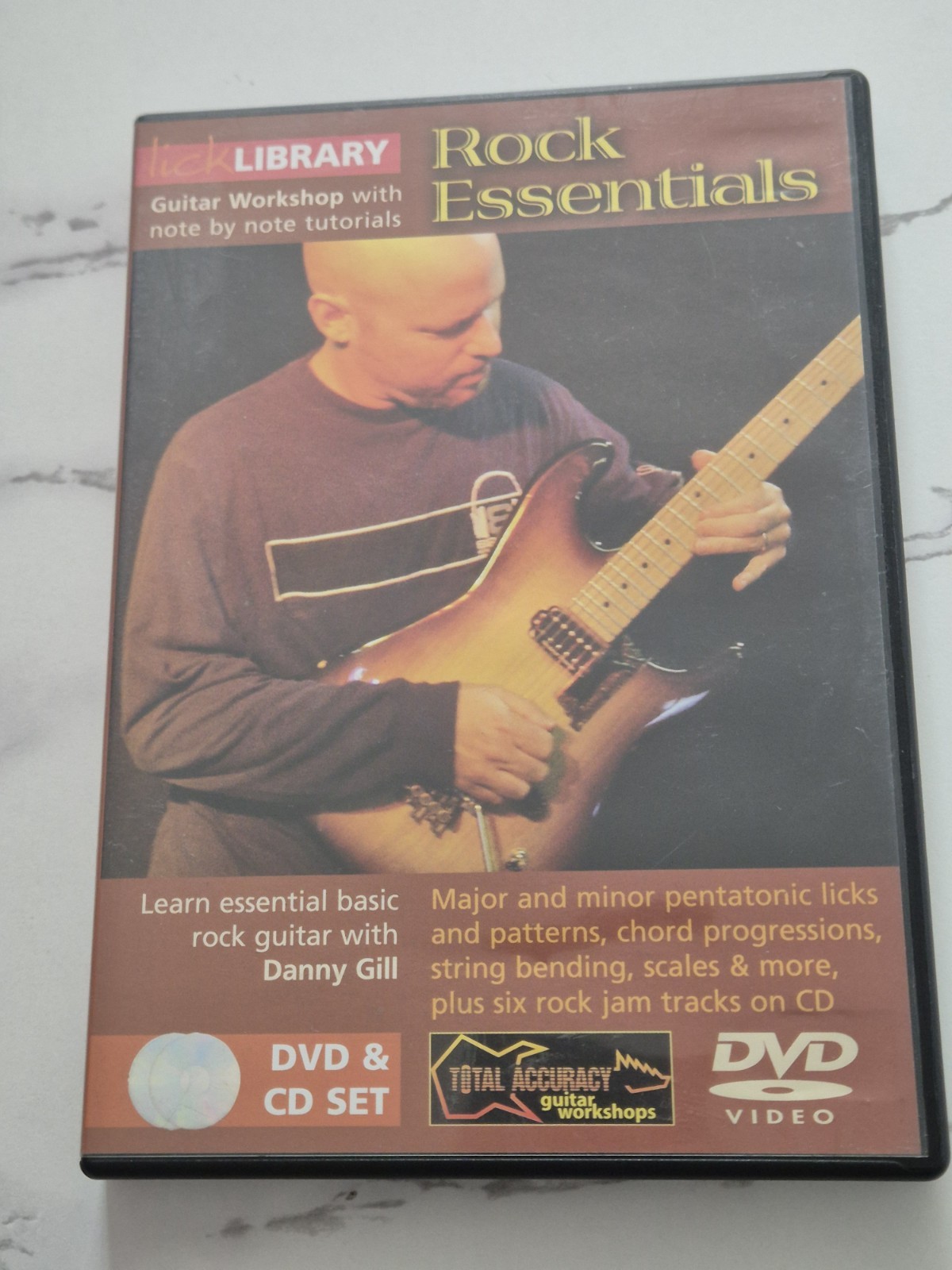 Lick Library - Rock Essentials (DVD, 2004)