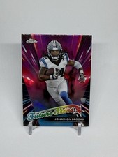 2024 Topps Chrome Football JONATHON BROOKS Future Stars Refractor RC Rookie
