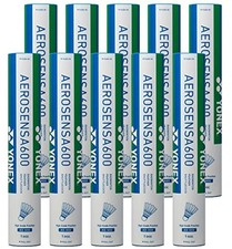  Ships 365 days a year YONEX Badminton Shuttlecock Aerosensa 600 AS-600-10