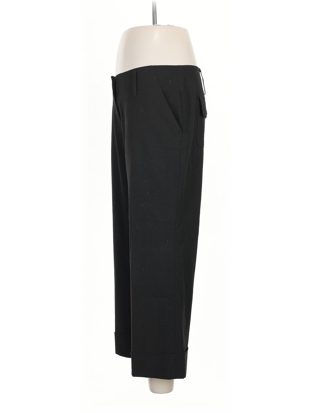 MICHAEL Michael Kors Women Black Dress Pants 8 thumbnail 4