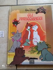 LIBRO GLI ARISTOGATTI WALT DISNEY LIBRI PER RAGAZZI MONDADORI 1989