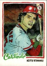 2025 Topps Shoebox Treasures by Andy Friedman Keith Hernandez #40 28F
