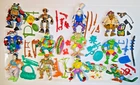 VINTAGE TMNT NINJA TURTLES LOT 100% COMPLETE! ALL ORIGINAL NO REPRO!!!!