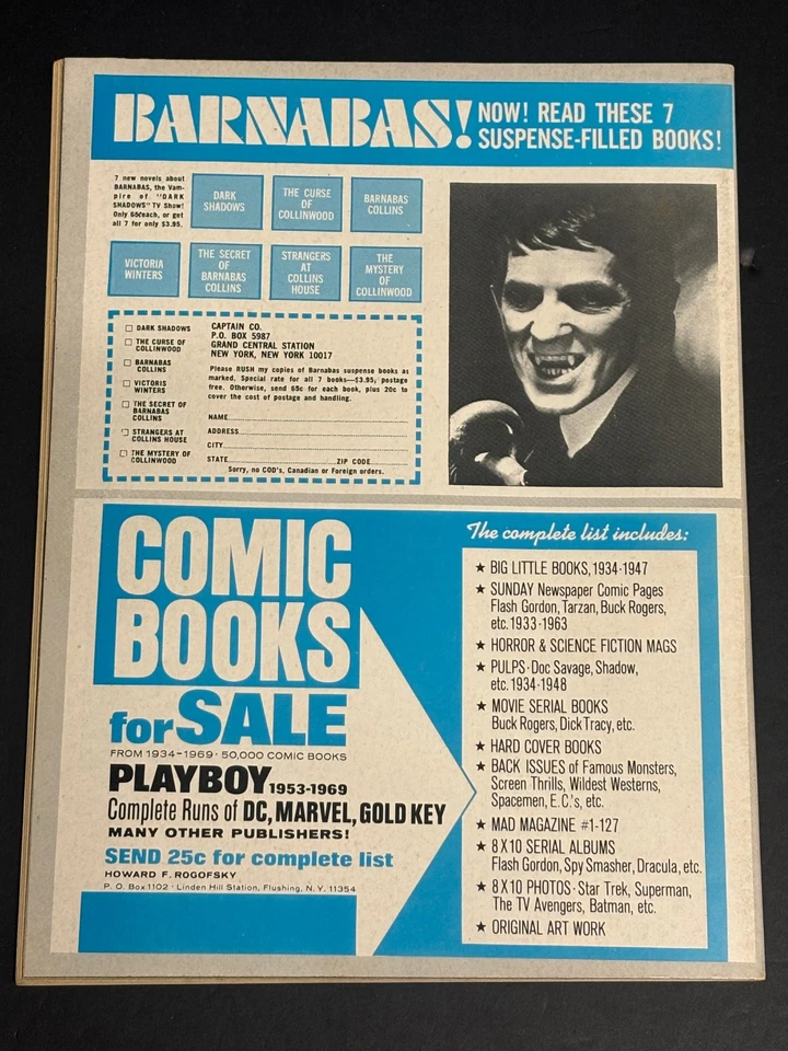 Eerie Magazine #23 (Classic Frazetta Cover) Very Nice - Image 4 of 4