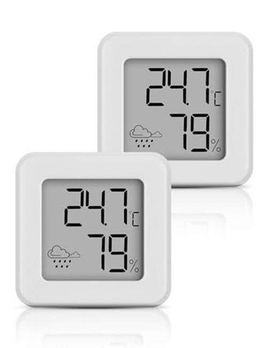 Digital Indoor Thermometer Hygrometer Mini， Room  Assorted colors