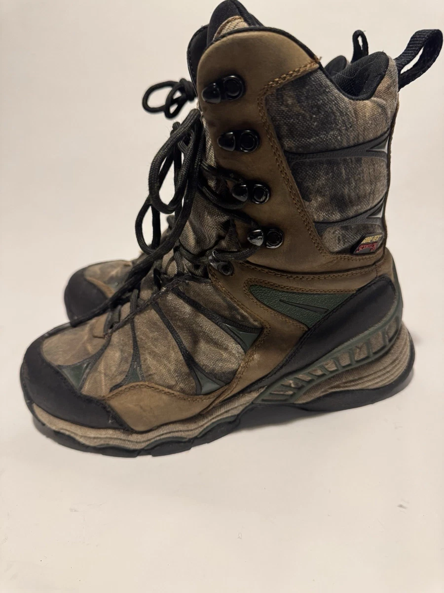 Bottes de randonnée Danner Goretex : cuir marron cordura, hommes 7 m US - France