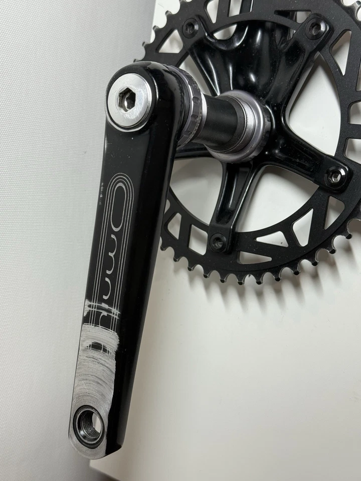 Кривошипная система Sram Omnium 165 мм измененная передняя звездочка 144bcd с фиксированными шатунами BB-трека - Изображение 4 из 4