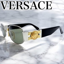 VERSACE Sunglasses Medusa Vintage Authentic From Japan
