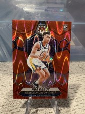 2023 Mosaic NBA Debut Red Seismic Prizm /299 Trayce Jackson-Davis Rookie RC