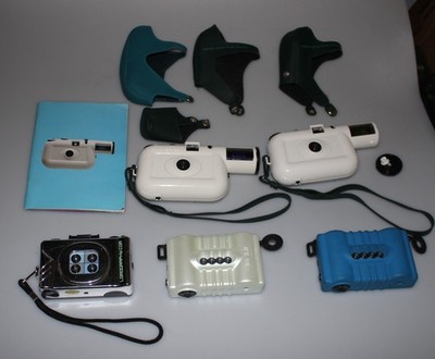 Lomography 5 camera lot Photography 35mm Film Camera action sampler AS-IS Parts