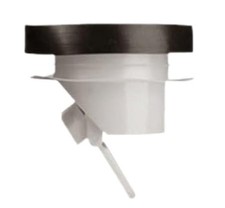 1Pcs White Odor Proof Shower Floor Drain Backflow Preventer Stopper 1