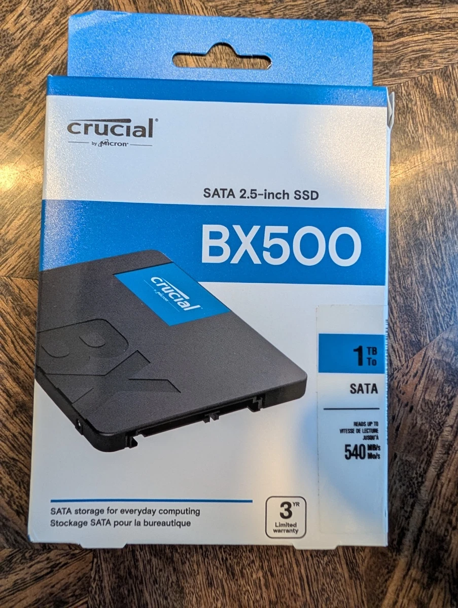 Crucial 1TB Storage Capacity Hard Drives (HDD, SSD & NAS) for sale