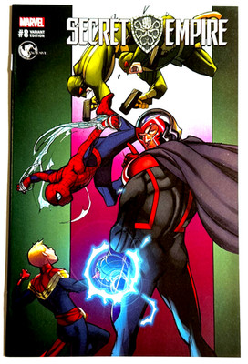 SECRET EMPIRE #8 PASCUAL FERRY EXCLUSIVE MAGNETO VARIANT 2017 MARVEL COMICS NM