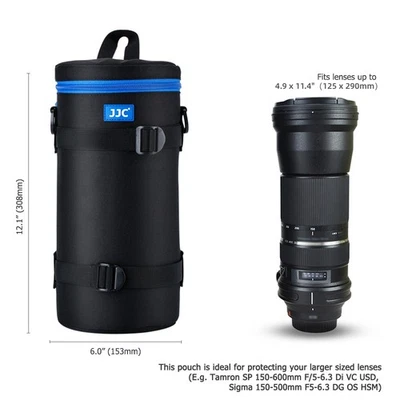 Camera Lens Pouch Bag Case for Sigma 150-600mm F5-6.3 DG OS HSM | C 125 x 290mm - Image 1 of 4